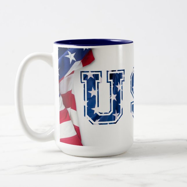 Mug USA Zweifarbige Tasse (Links)