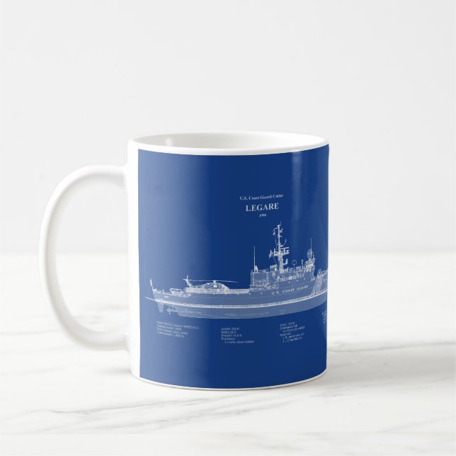 Mug USCG Legare wmec-912 - ABD (Gauche)