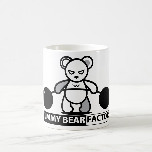 Mug Usine d'ours de gomme 02 (Centre)