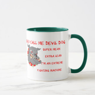 Mug Usmc ils m'appellent chien de diable