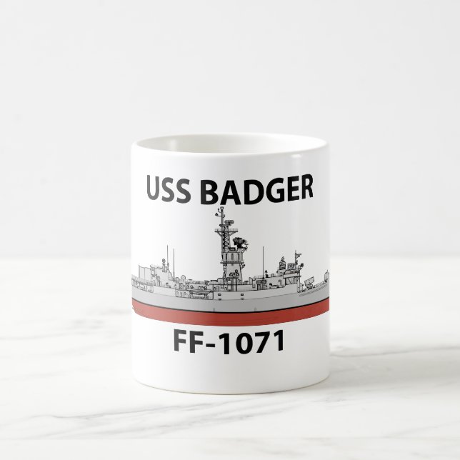 Mug USS Badger (Centre)