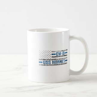 Mug Uss Hornet porte-avions 2ème guerre mondiale Cv-8 