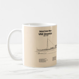 Mug USS Vesuvius - Plan directeur des navires SD