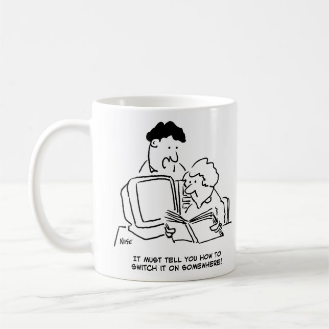Mug Utilisateurs informatiques inexpérimentés (Gauche)