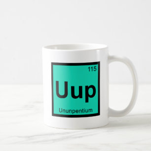 Mug Uup - Ununpentium Chimie Tableau Périodique Élémen