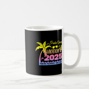 Mug Vacances à Punta Cana 2025 Créer des souvenirs ens