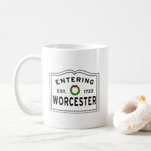 Mug Vacances à Worcester, MA Christmas Wreath Co