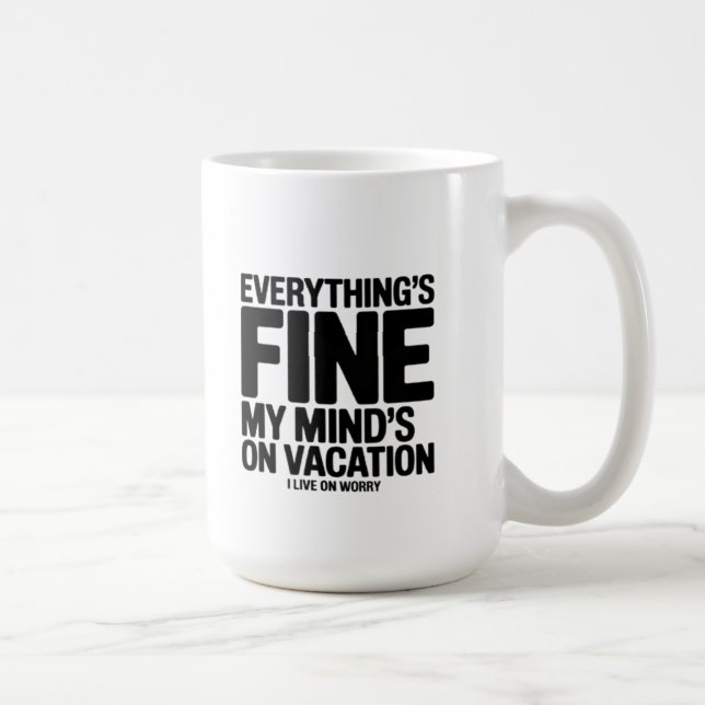 Mug Vacances de l'esprit (Droite)