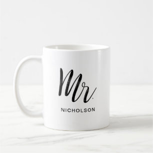 Mug Vacances de M. Brush Lettered   modernes