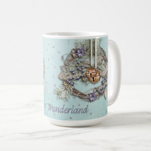 Mug Vacances de Noël - guirlande et tintements du