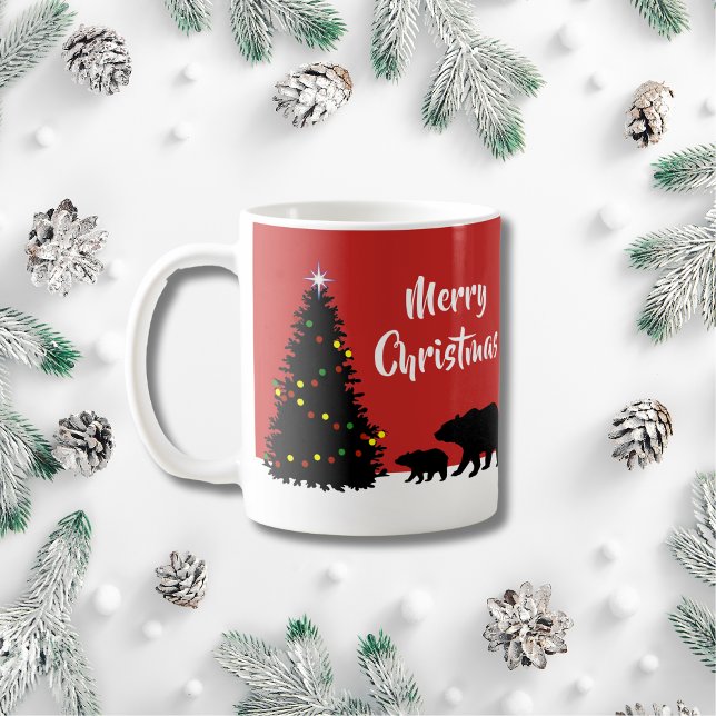 Mug Vacances de Noël moderne (Créateur téléchargé)