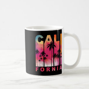 Mug Vacances d'été Palmiers Ca Vintage Tropical Cal