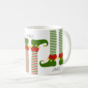 Mug Vacances Elf Famille Enfants Noms Noël Musique Amu