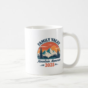 Mug Vacances en famille 2025 Souvenirs de voyage en mo