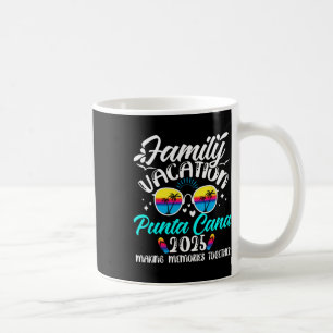 Mug Vacances en famille à Punta Cana 2025 Création de