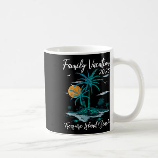 Mug Vacances en famille aux palmiers 2025 Trésor de la
