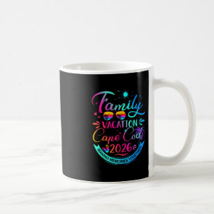 Mug Vacances en famille Cape Cod 2026 Cadeau Palmier
