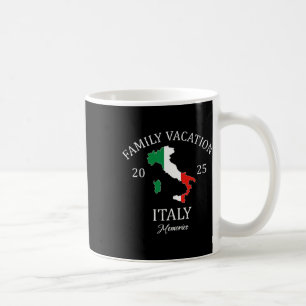 Mug Vacances en famille Italie 2025 Escadron de voyage