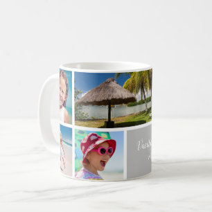Mug Vacances en famille ou en couple 5 garde photo, ar