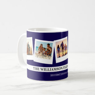 Mug Vacances familiales personnalisées Style instantan