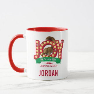 Mug Vacances Noël | Joie à l'écureuil