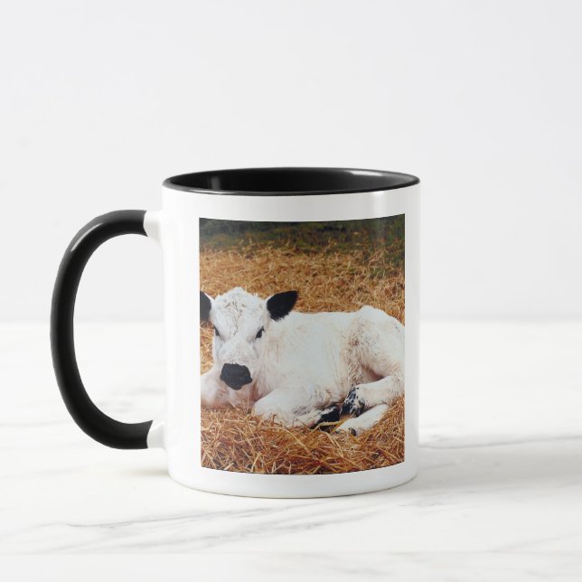 Mug Vache à bébé, veau (Gauche)