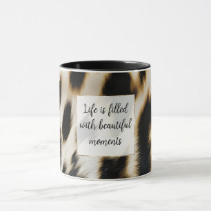 Mug Vache blanche noire