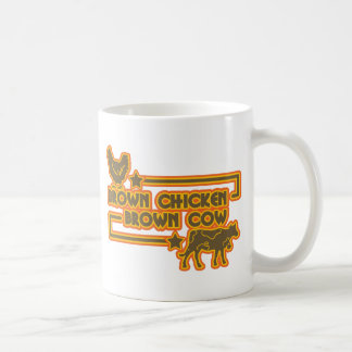 Mug Vache Brown à brun de poulet