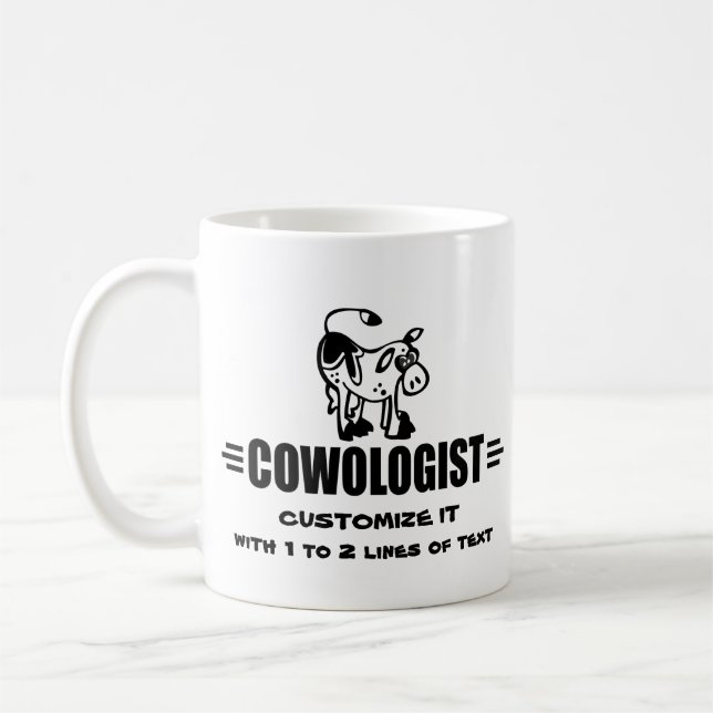 Mug Vache Customisée (Gauche)