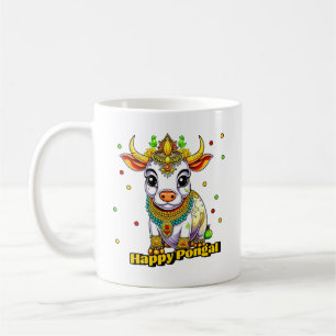 Mug Vache décorée Kawaii Pongal