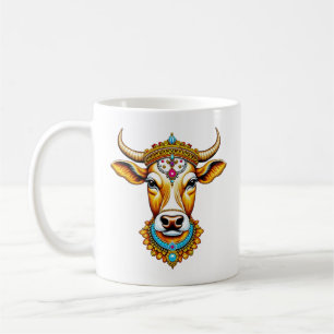Mug Vache décorée pongée