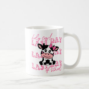 Mug Vache Dernière Journée De L'École Enseignants Garç