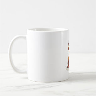 Mug Vache des Highlands de Noël vintage avec des cadea