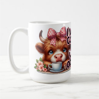 Mug Vache des Highlands lunatique