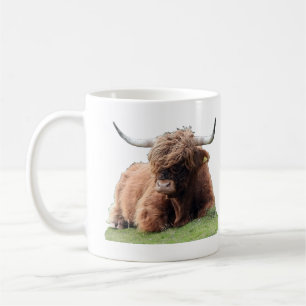 Mug Vache des Highlands Scène de ferme des Highlands é