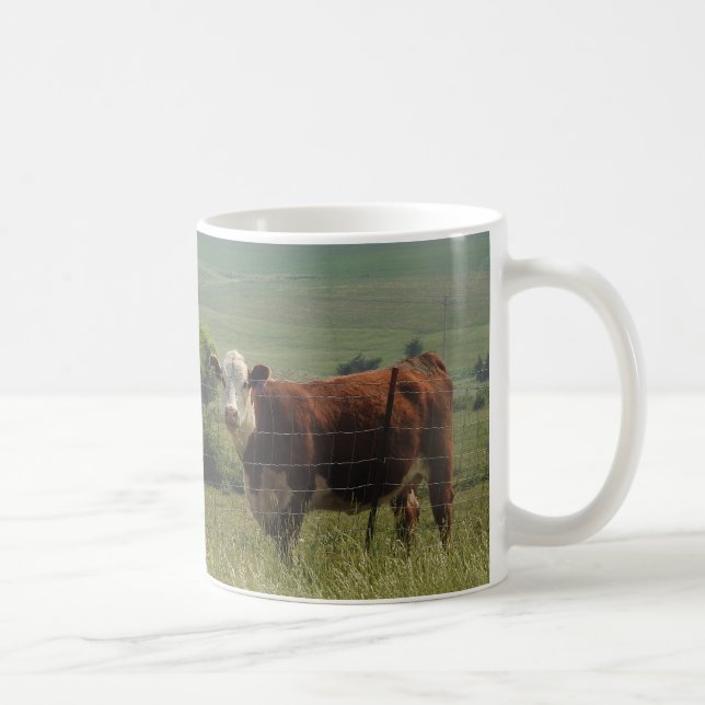 Mug Vache douce en campagne (Droite)