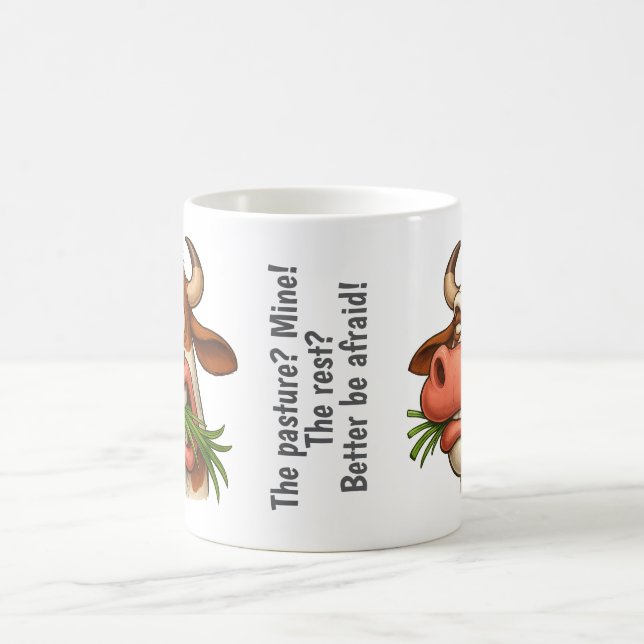 Mug Vache drôle (Centre)