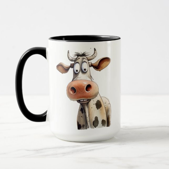 Mug Vache fantaisiste (Gauche)