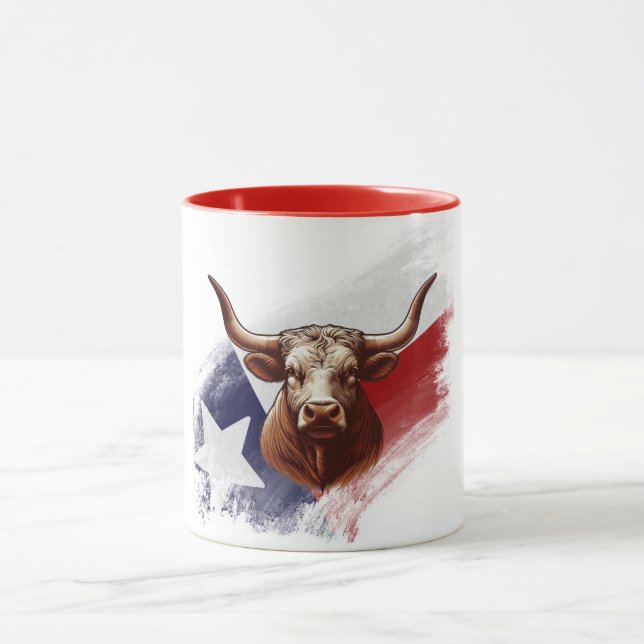 Mug Vache longhorne du Texas (Centre)