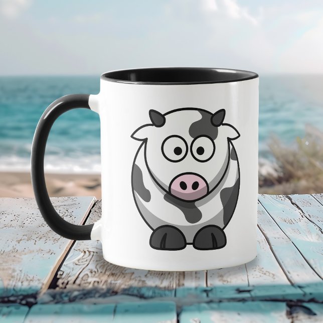 Mug Vache Mignonne (Cow Coffee Cup Cartoon Cute)