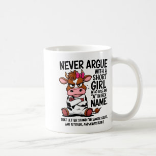 Mug Vache ne discute jamais avec une petite fille qui