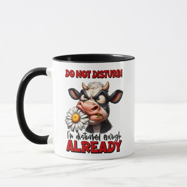 Mug Vache Ne Pas Déranger (Gauche)