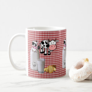 Mug Vache Rouge Pain Pâté Musique