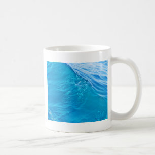 Mug vague d'eau bleue cool
