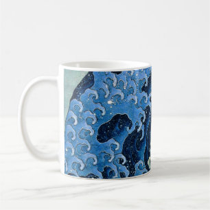 Mug Vague féminine de Hokusai Océan Vintage