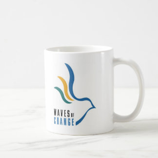 Mug Vagues de café de changement - customisé