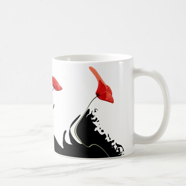 Mug Vagues de pavots (Droite)