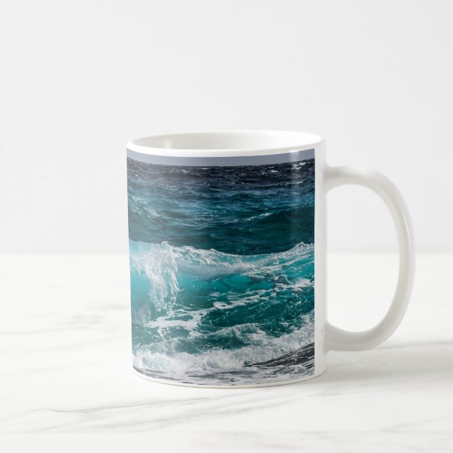 Mug Vagues de Surf vintage (Droite)