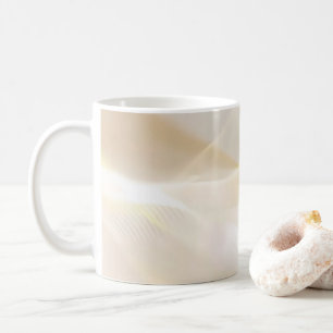 Mug Vagues d'or Abstraites sur blanc