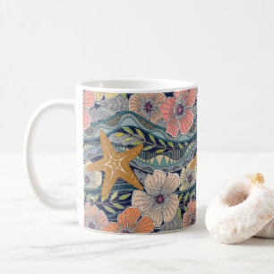 Mug vagues tropicales marine